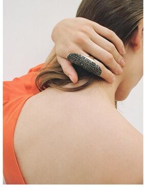 ZARA SHUTTLE GLITTER RING